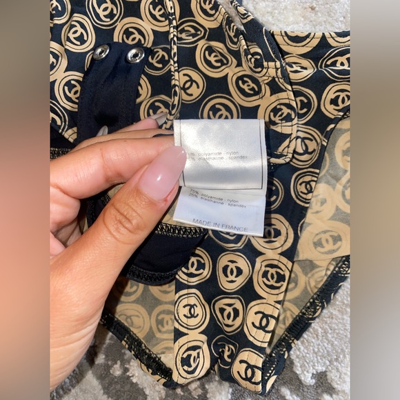 AUTH RARE CHANEL BIKINI size 36 (small) great condition 🖤 - Picture 6 of 8